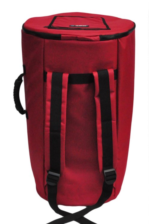 Borsa per djembe Percussion Africaine alta qualità XL rossa