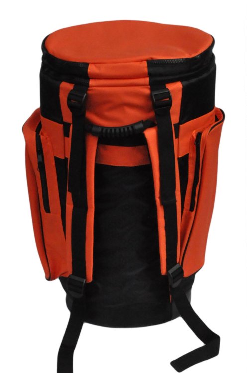 Borsa per djembe Percussion Africaine qualità premium XL arancia