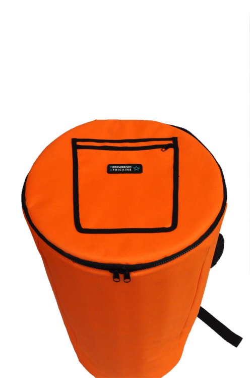 Borsa djembè Percussion Africaine L Arancione