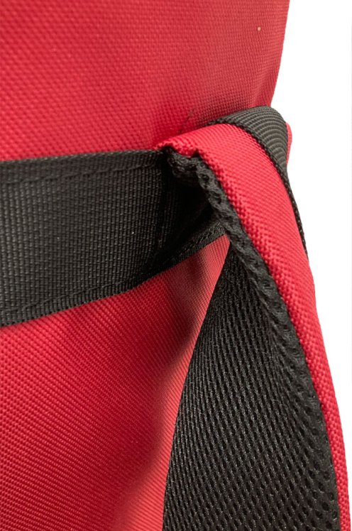 Borsa per djembe Percussion Africaine alta qualità XL rossa