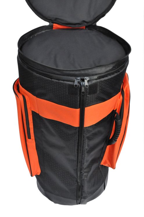 Borsa per djembe Percussion Africaine qualità premium XL arancia