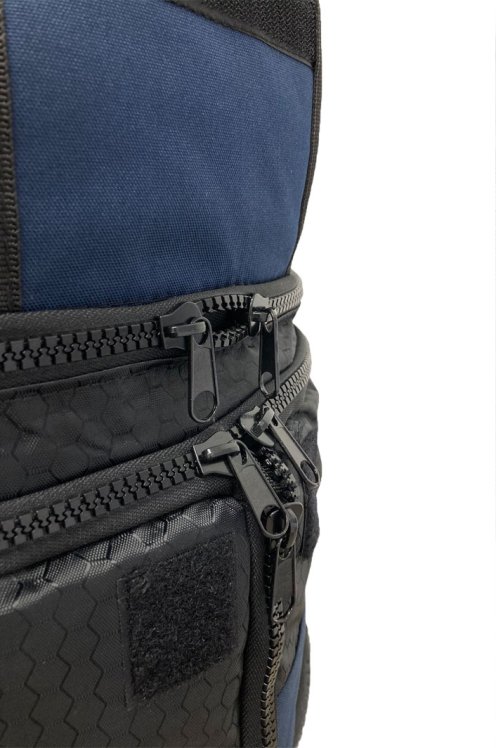 Borsa per djembe Percussion Africaine qualità premium XL blu