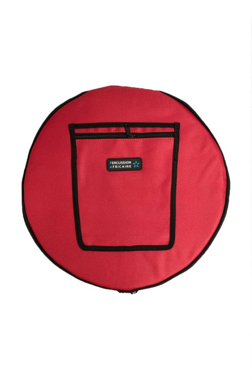 Borsa per djembe Percussion Africaine alta qualità XL rossa