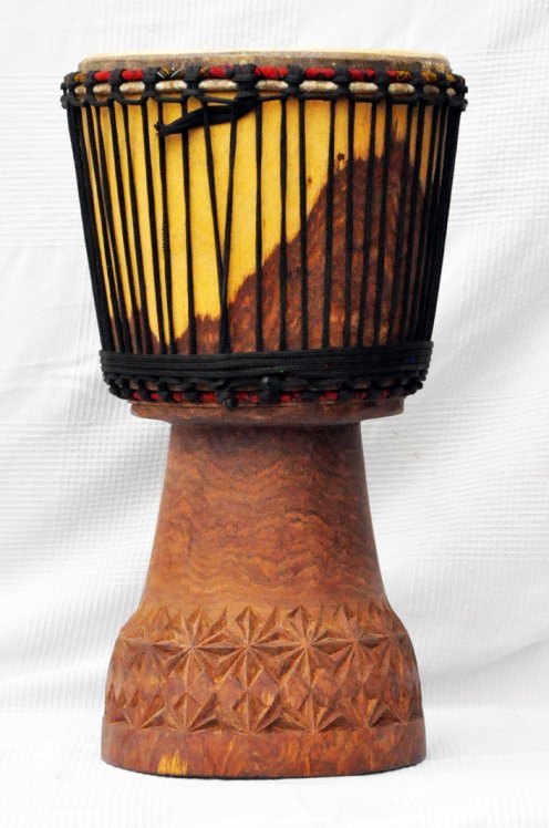 Djembe in vendita - Grande tamburo djembe del Mali in roseewood