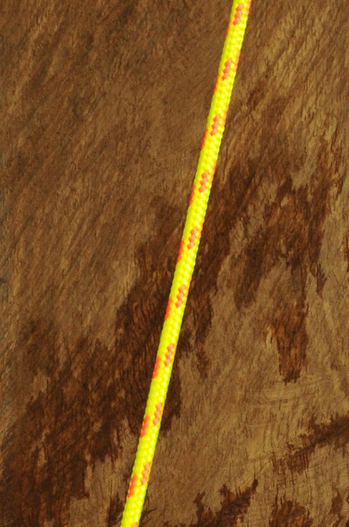 Corda alpina prestirata djembè Ø4 mm gialla fluo / arancia - Corda per djembe tamburo