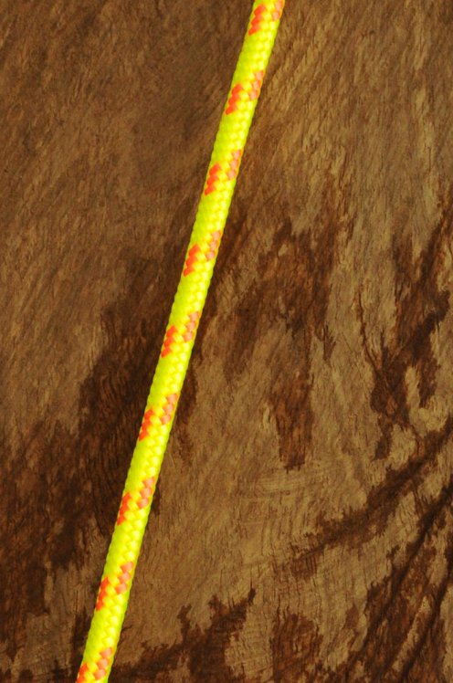 Corda alpina prestirata djembè Ø6 mm gialla fluo / arancia - Corda per djembe tamburo