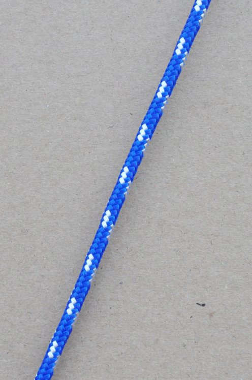 Drizza djembè Ø5 mm (blu della Francia / écru, 100 m) - Corda per djembe tamburo