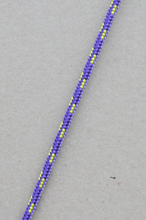 Drizza djembè Ø5 mm (viola / giallo girasole, 100 m) - Corda per djembe tamburo