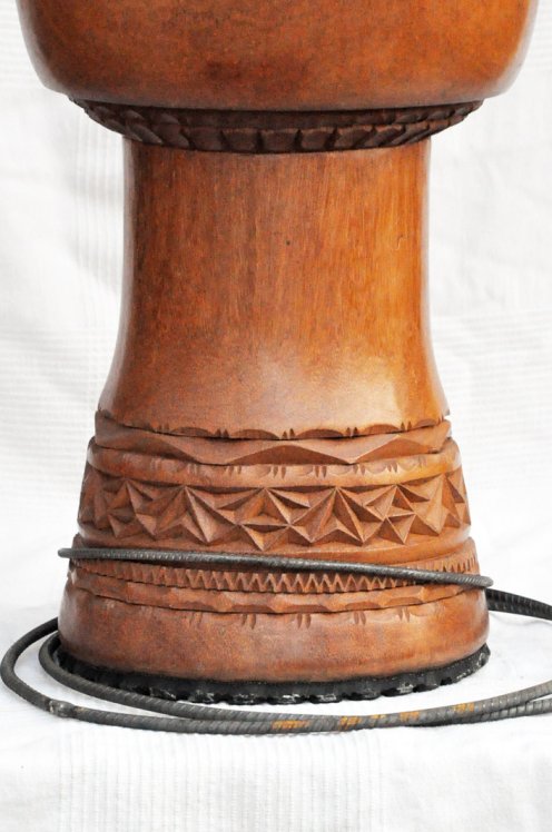 Fusto di djembe della Guinea in lenke - Djembe alta qualità