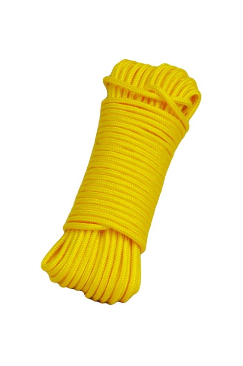 Corda tamburo djembè rinforzata PES 5 mm Giallo girasole 20 m