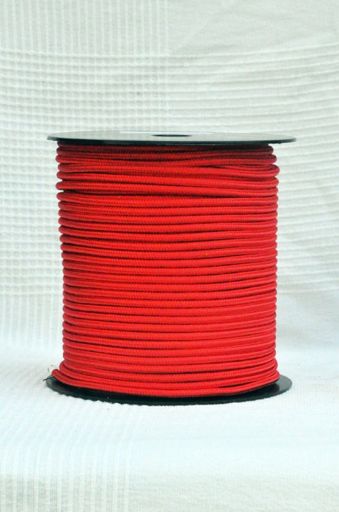 Corda prestirata djembè Ø5 mm rosso - Corda per djembe tamburo