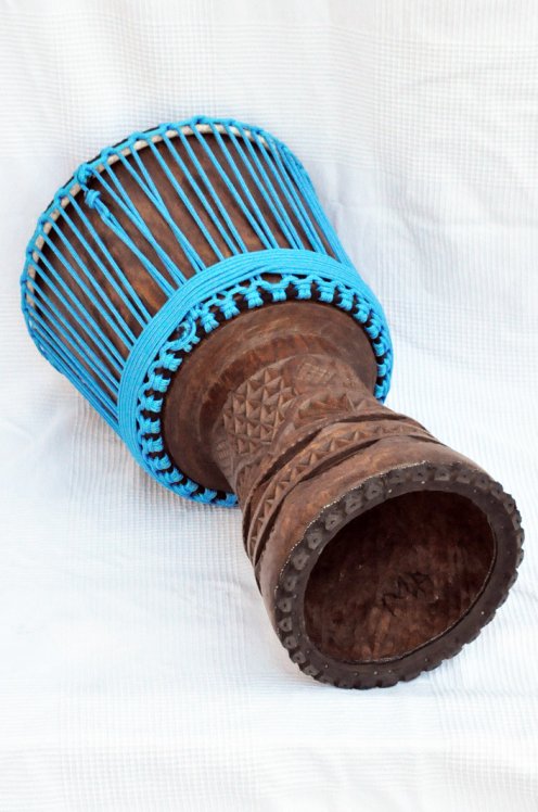 Djembe della Guinea in legno di balafon (gueni) - Djembe di alta qualità