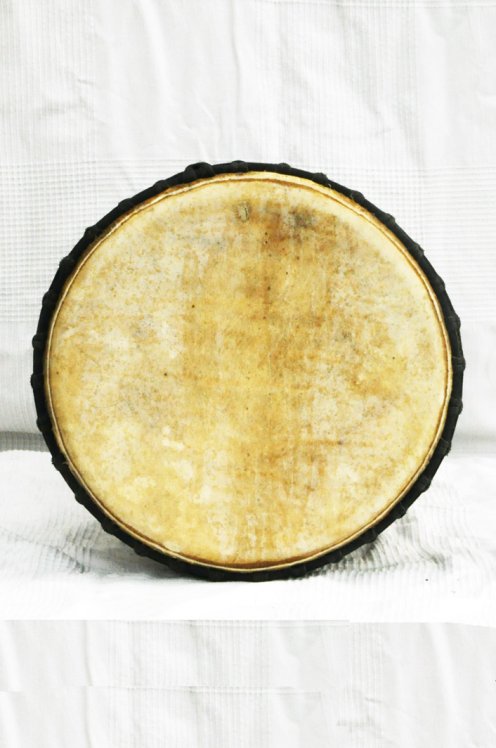 Djembè della Guinea con pelle di mucca - Tamburo djembe alta qualità pelle di manzo, pelle di toro, pelle di vitello