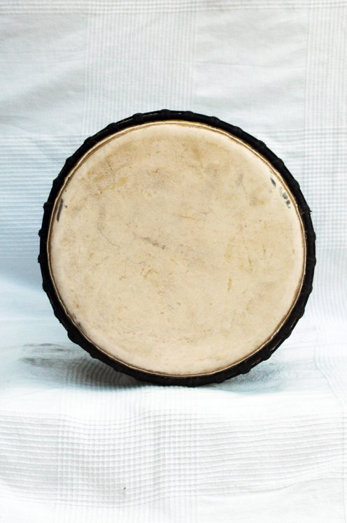 Djembè della Guinea con pelle di mucca - Tamburo djembe alta qualità pelle di manzo, pelle di toro, pelle di vitello