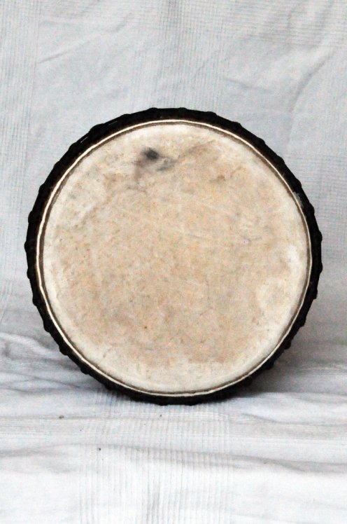 Djembè della Guinea con pelle di mucca - Tamburo djembe alta qualità pelle di manzo, pelle di toro, pelle di vitello