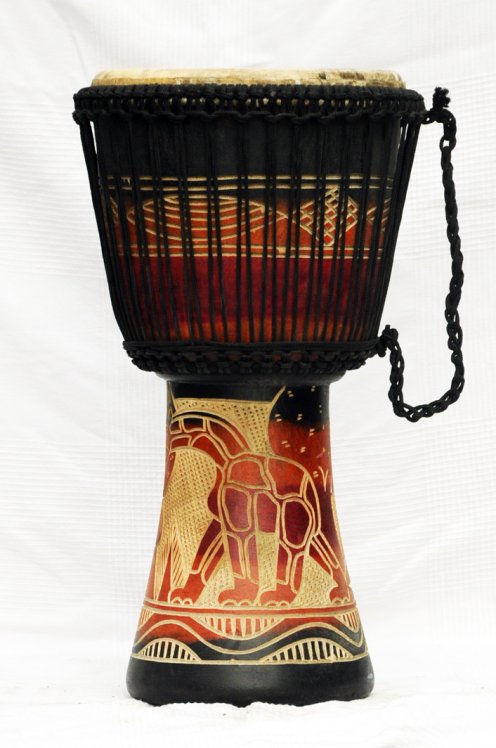 Djembe a prezzo basso in vendita - Grande djembe del Ghana