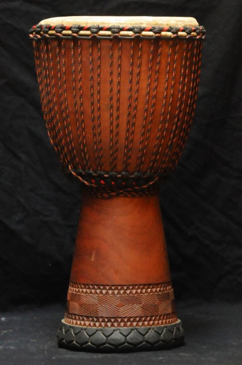 Grande djembe Guinea Top in lenke: djembè (djambè) guineano in linke