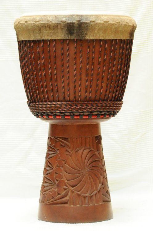 Grande djembe Guinea Top in lenke: djembè (djambè) guineano in linke