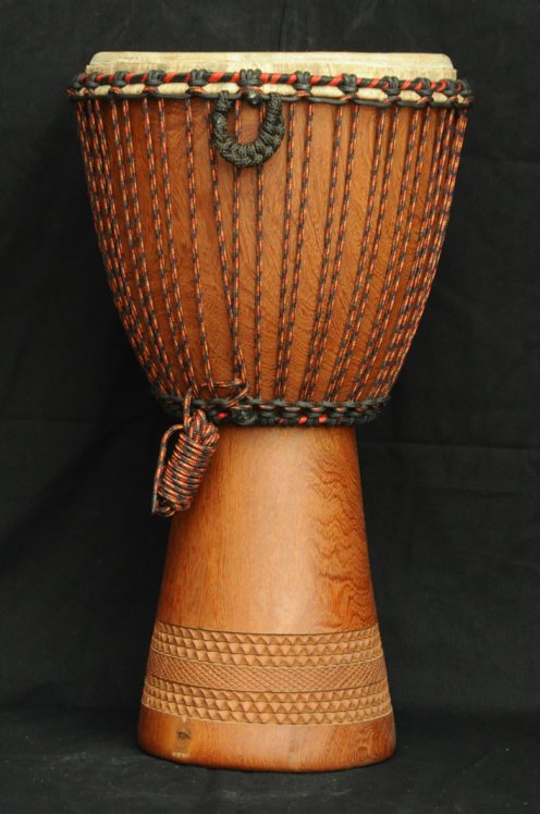 Djembe Mali Top in dugura in vendita (grande): comprare un djembè (djambè) malese in dimba (grande)