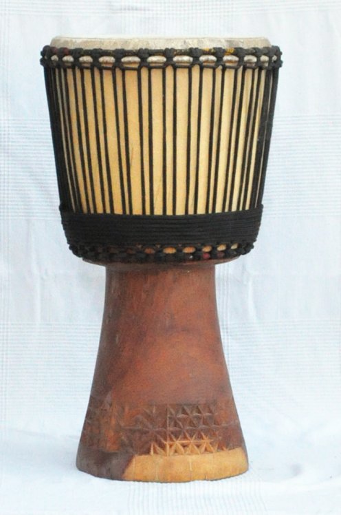 Djembe in vendita - Grande tamburo djembe del Mali in linke