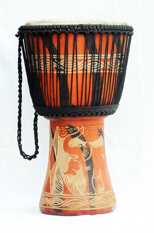 Djembe a prezzo basso in vendita - Grande djembe del Ghana