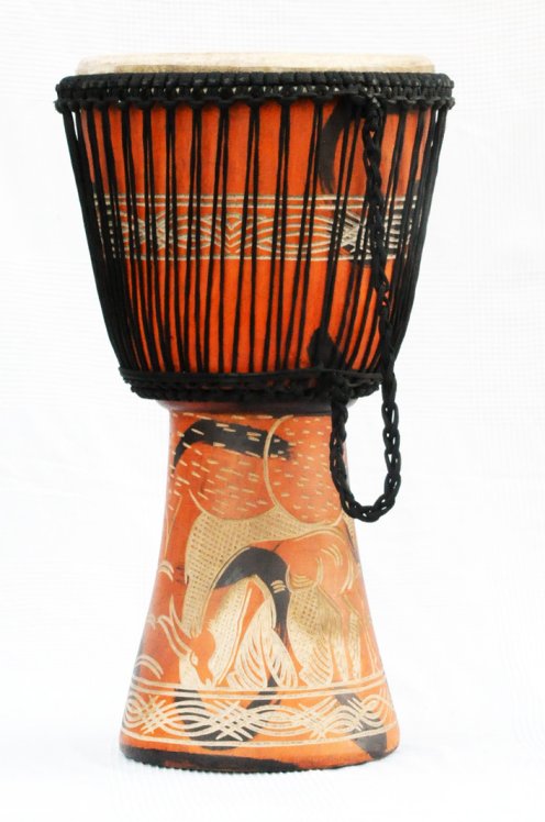 Djembe a prezzo basso in vendita - Grande djembe del Ghana