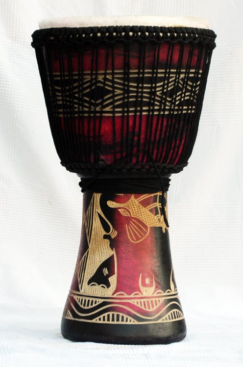 Djembe a prezzo basso in vendita - Grande djembe del Ghana