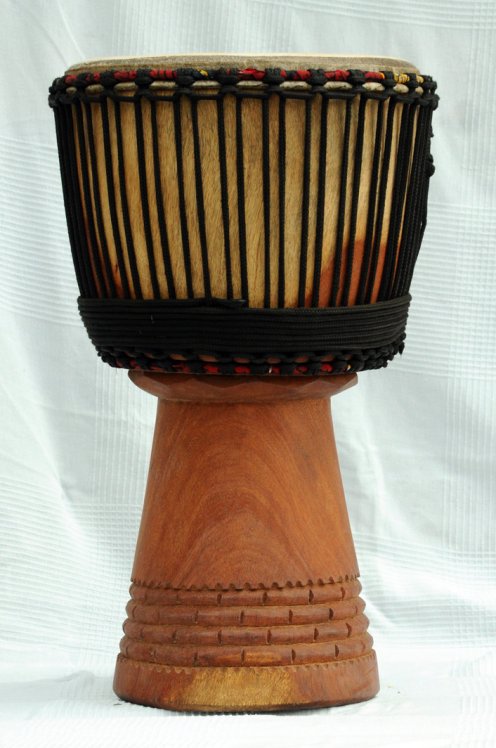 Djembe in vendita - Grande tamburo djembe del Mali in linke