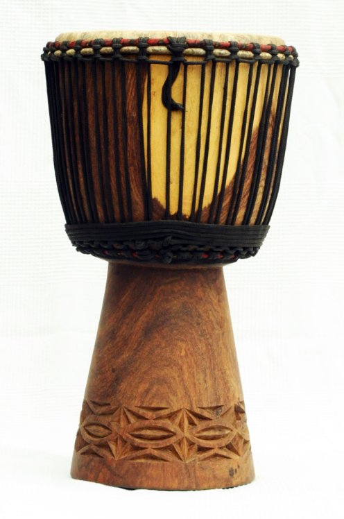 Djembe in vendita - Grande tamburo djembe del Mali in roseewood