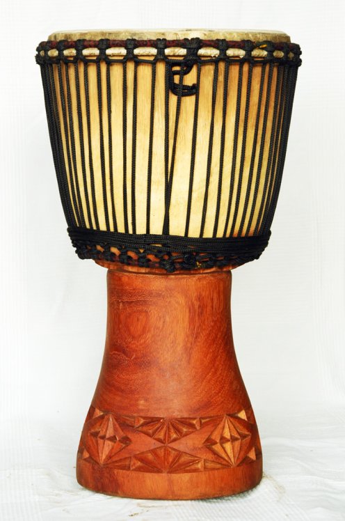 Djembe in vendita - Grande tamburo djembe del Mali in linke