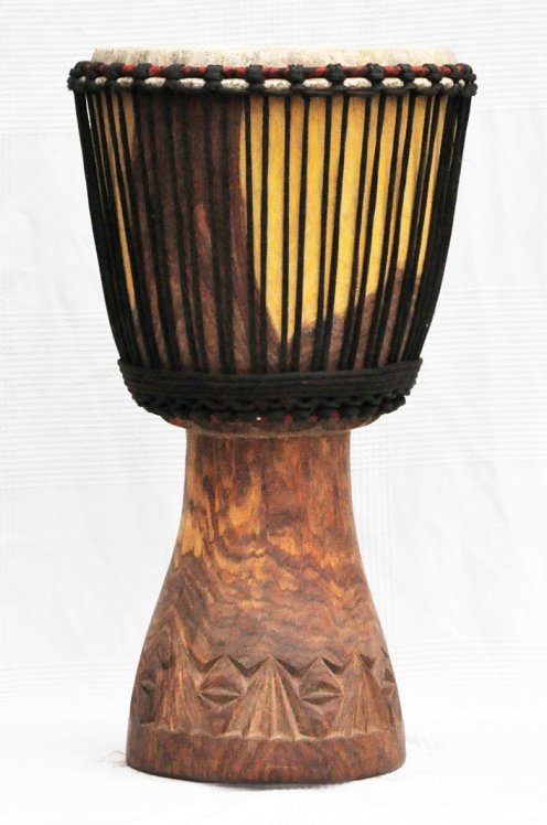 Djembe in vendita - Grande tamburo djembe del Mali in roseewood