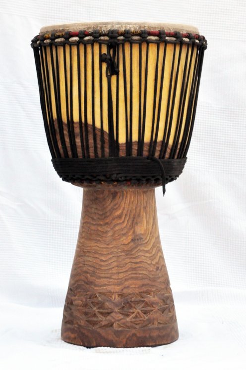 Djembe in vendita - Grande tamburo djembe del Mali in roseewood