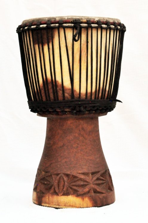 Djembe in vendita - Grande tamburo djembe del Mali in linke