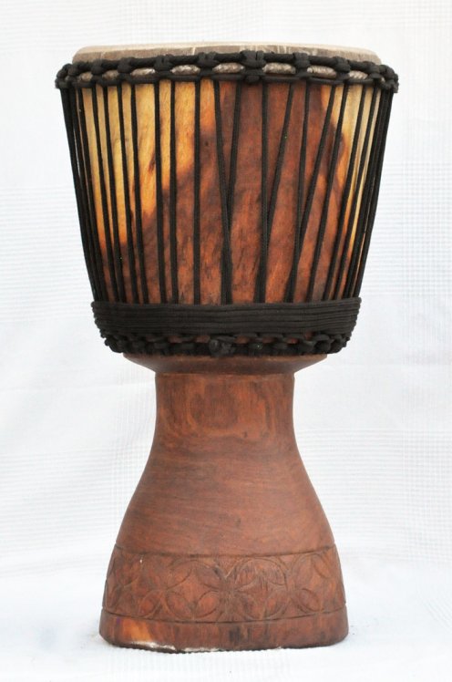 Djembe in vendita - Grande tamburo djembe del Mali in linke