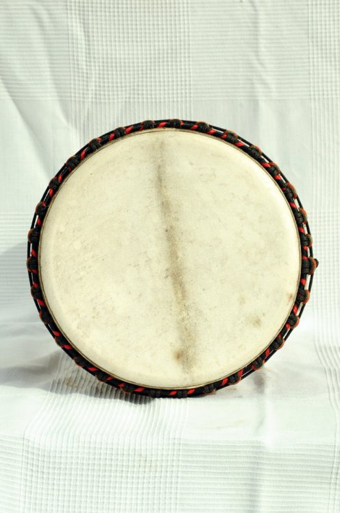 Djembe Premium del Mali - Grande djembe di alta qualità in lenke