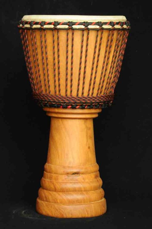 Djembe Mali Top in dugura in vendita (grande): comprare un djembè (djambè) malese in dimba (grande)