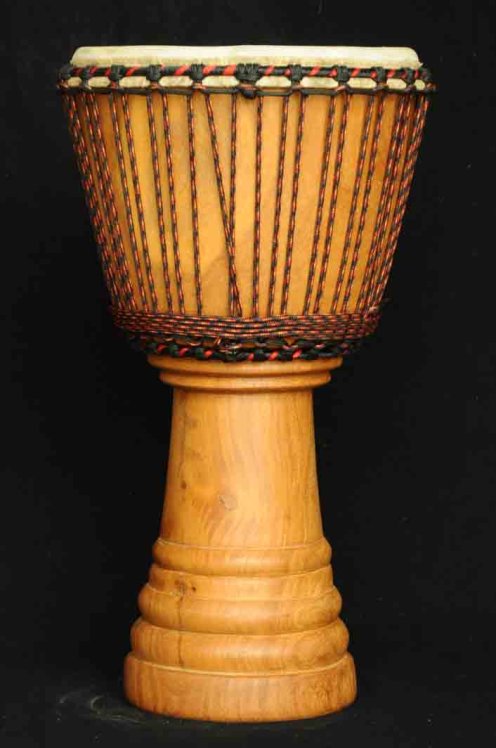 Djembe Mali Top in dugura in vendita (grande): comprare un djembè (djambè) malese in dimba (grande)
