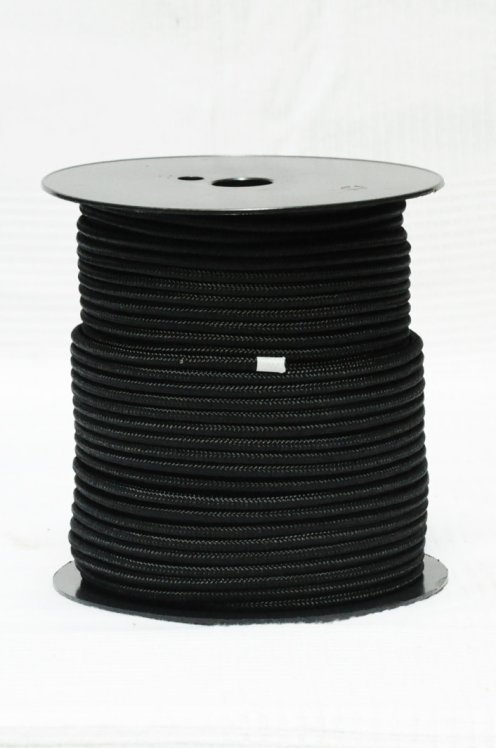 Bobina di drizza Ø5 mm nera per tamburo djembe