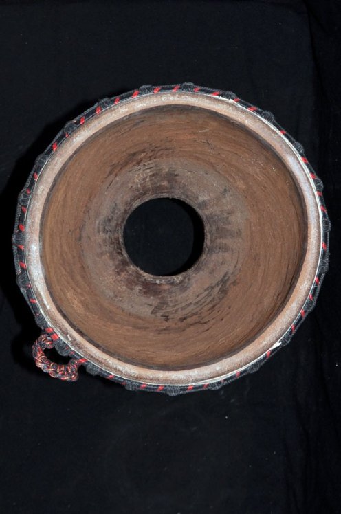 Fusto di djembe Mali Top in mogano in vendita (grande): comprare calice di djembè (djambè) malese in diala (djala, acajou, acagiù) per montare (grande)