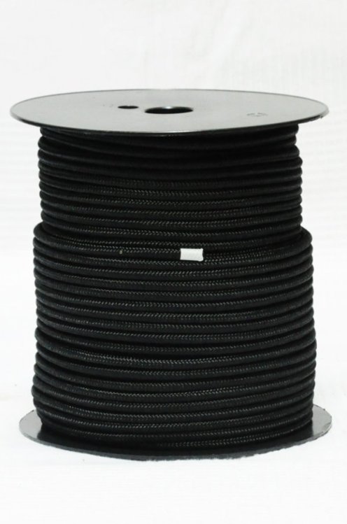 Corda djembè rinforzata PES 6 mm Nero 100 m