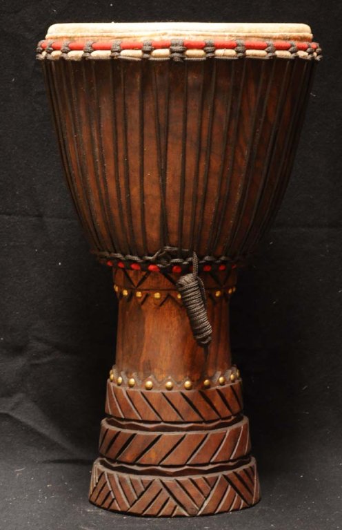 Djembe in vendita - Grande tamburo djembe del Mali in cassia