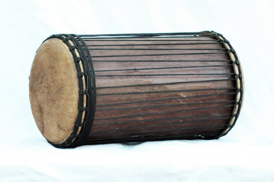 Dundun kenkeni 4 ferri de rosewood - Tamburo basso dundun della Guinea
