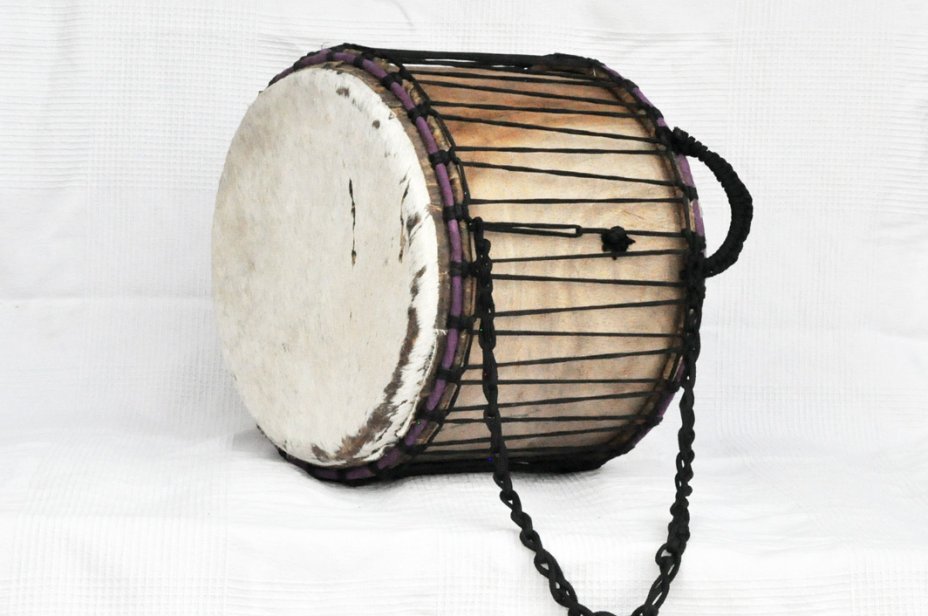 Mini-dundun dunduna del Ghana - Mini-tamburo basso
