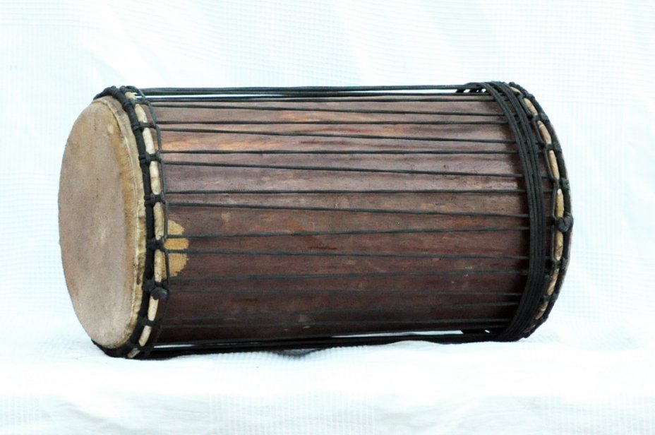 Dundun kenkeni 4 ferri de rosewood - Tamburo basso dundun della Guinea