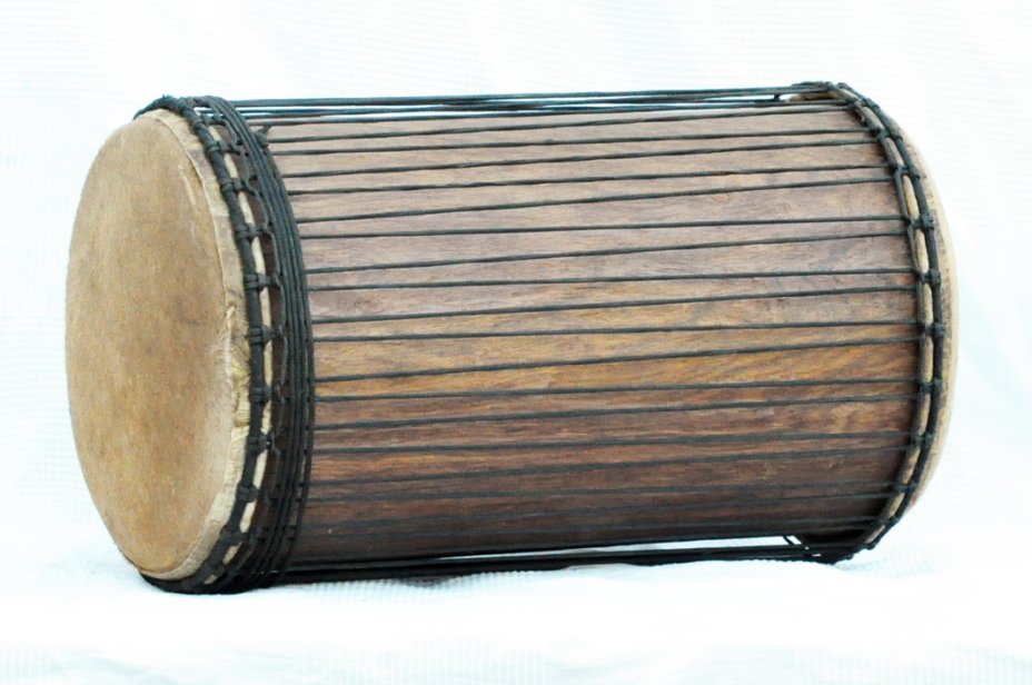 Dundun sangban 4 ferri - Tamburo basso dundun della Guinea in rosewood