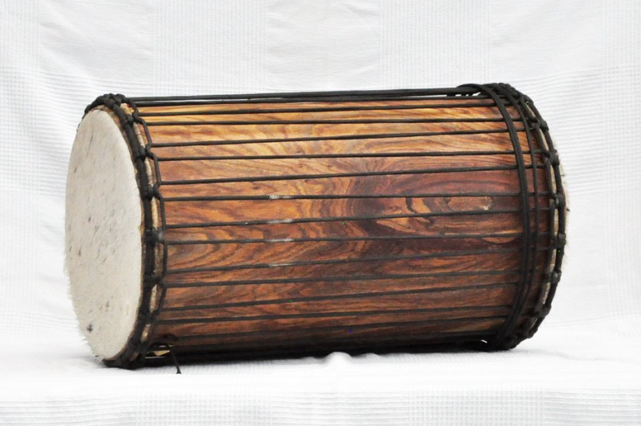 Dundun vendita - Tamburo basso sangban del Mali in rosewood
