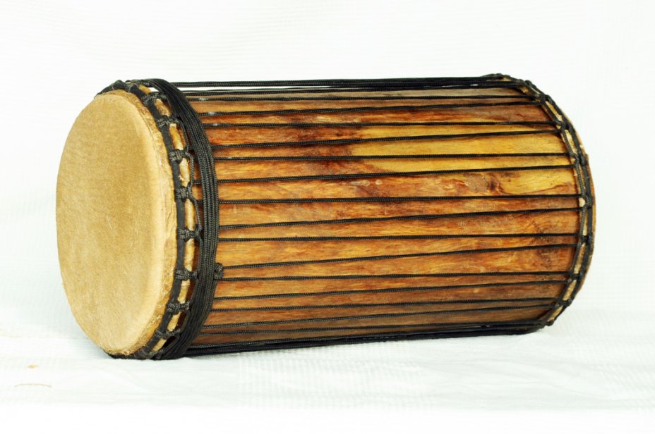 Dundun kenkeni 4 ferri de rosewood - Tamburo basso dundun della Guinea
