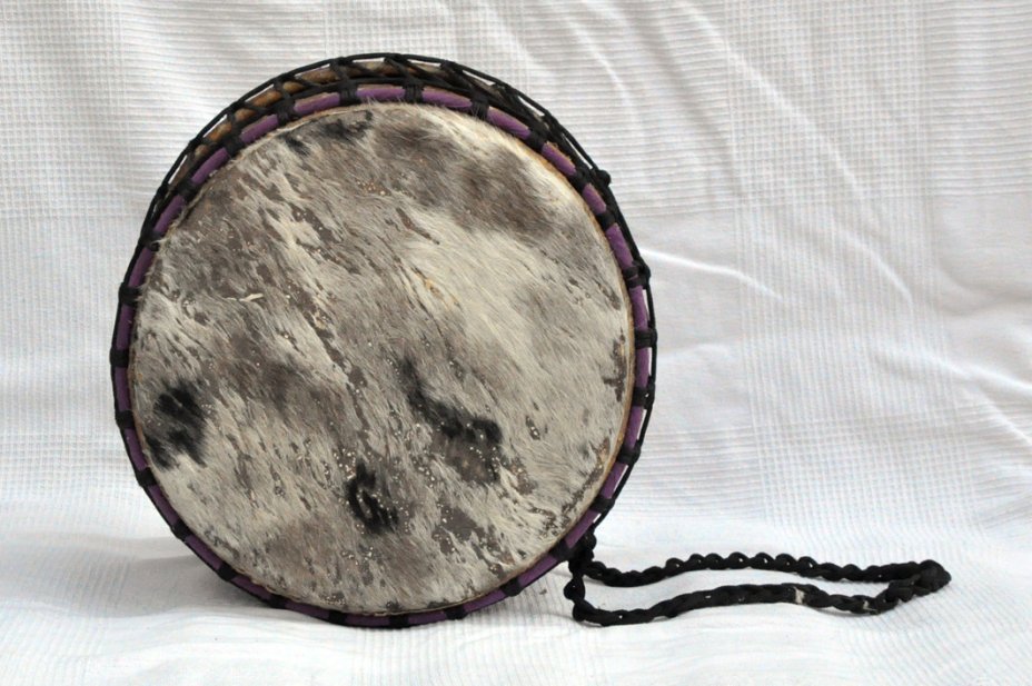 Mini-dundun dunduna del Ghana - Mini-tamburo basso