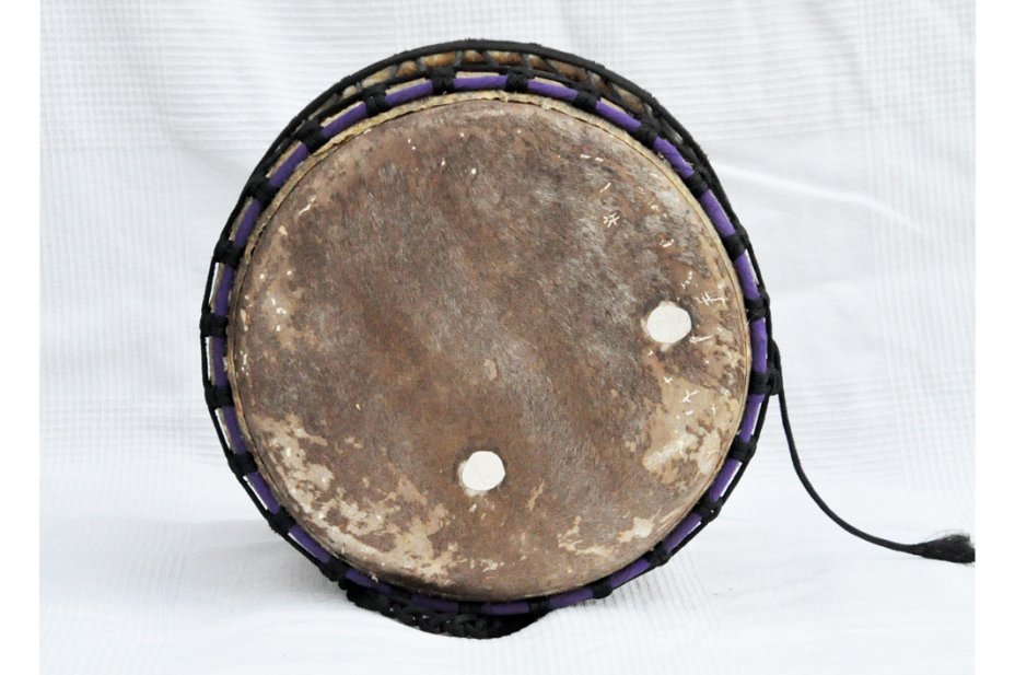 Mini-dundun sangban del Ghana - Mini-tamburo basso