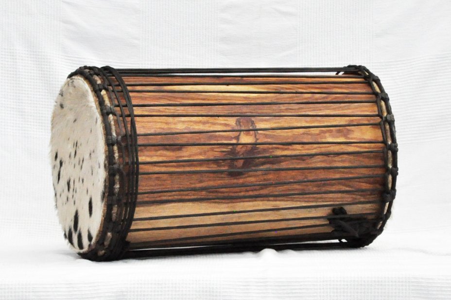 Dundun vendita - Tamburo basso sangban del Mali in rosewood